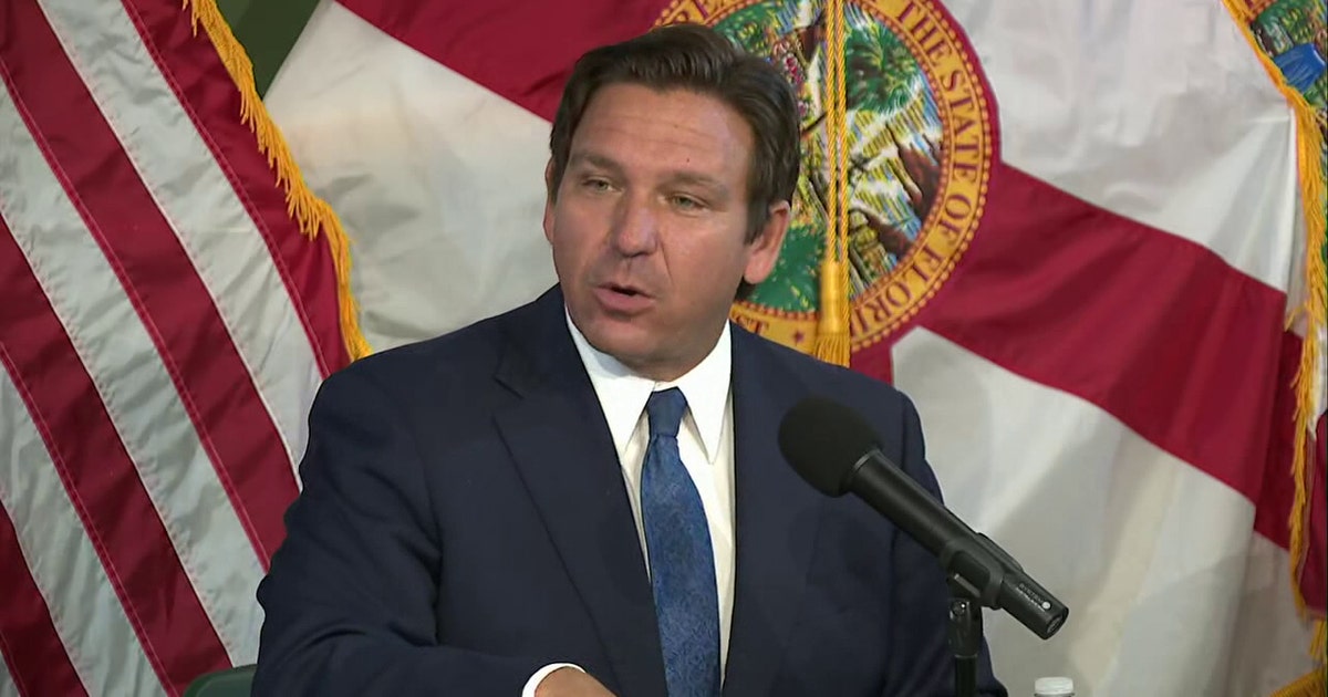 Gov. DeSantis speaking at St. Petersburg College alongside Florida's education commissioner