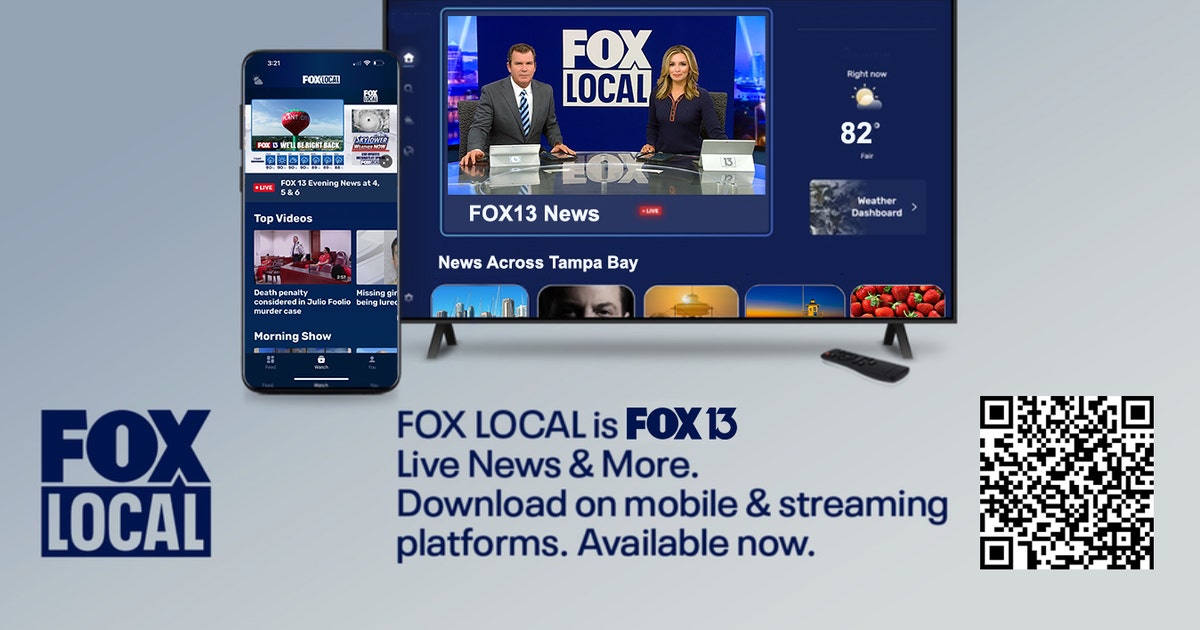 How to download the free FOX 13 Tampa Bay FOX LOCAL app for mobile and ...
