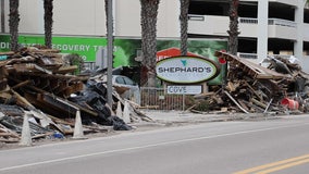 Clearwater residents rush to clean up Helene debris before Hurricane Milton makes landfall