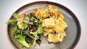 Recipe: Boursin Rigatoni Casserole, Citrus Salad