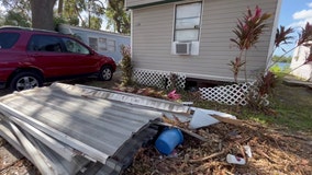 Ruskin mobile home park struggling to recover after back-to-back hurricanes