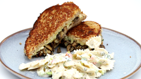 Recipe: Wild Mushroom Grilled Cheese