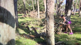 Keep Tampa Bay Beautiful help clean up Tampa parks after back-to-back hurricanes