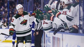 Matt Boldy breaks 3rd-period tie, Wild top Lightning 4-2 to remain unbeaten in regulation