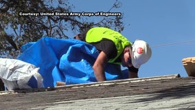 Free program helping Bay Area residents temporarily fix roofs after back-to-back hurricanes