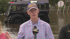 'This is not over:' Sen. Rick Scott talks flooding, recovery efforts in Milton's aftermath