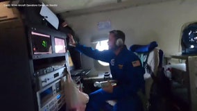 Video shows Hurricane Milton tossing Hurricane Hunters as they fly into center of the storm