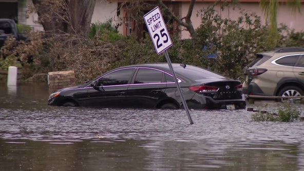 Seffner neighborhood dealing with alligators and flooded roads after Hurricane Milton