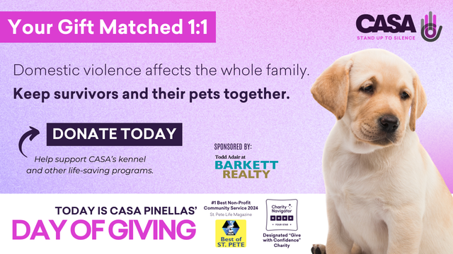 Donations to domestic violence organization matched in wake of hurricane — Here's how to help