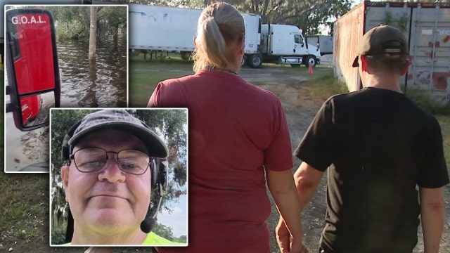 Trucker who got 'Highway Angel' award for saving couple from Hurricane Milton floodwater lands in hospital