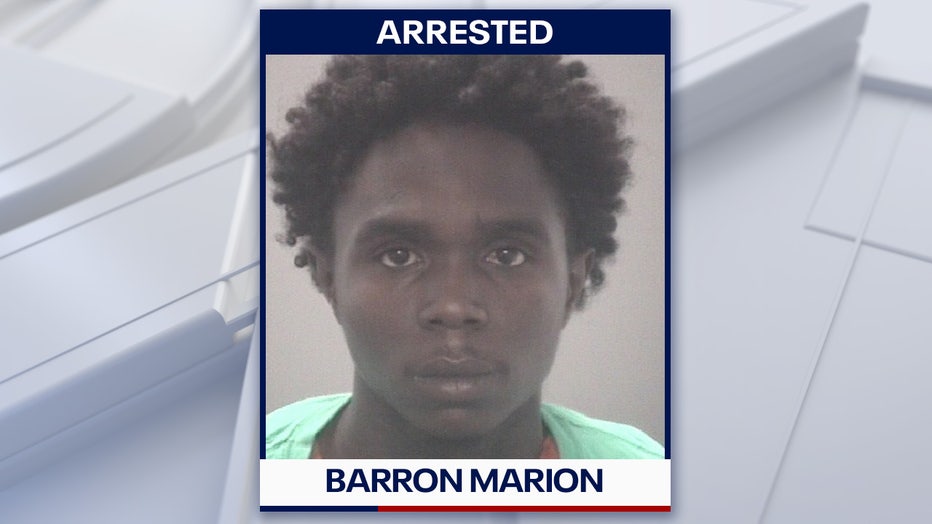 Barron Marion mugshot courtesy of the Pasco County Sheriff's Office.