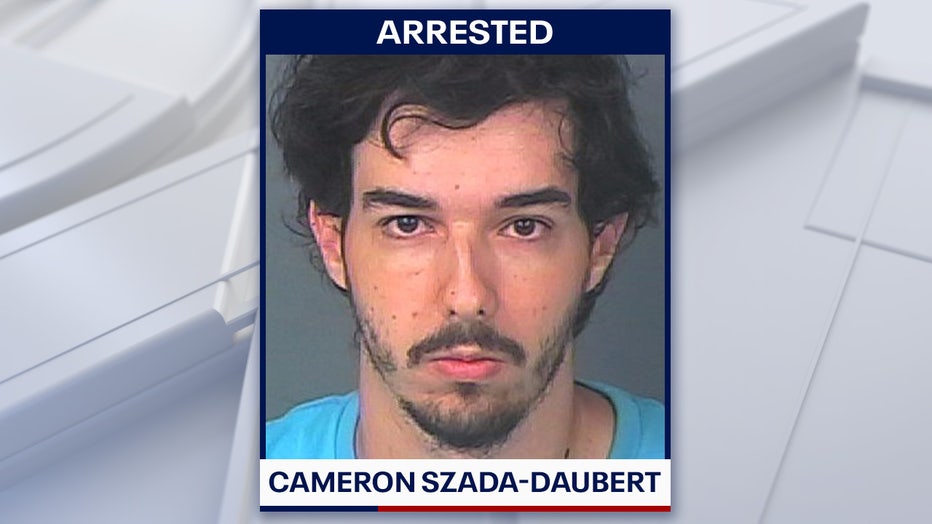 Mugshot of Cameron Michael Szada-Daubert. Courtesy: Hernando County Sherriffs Office.