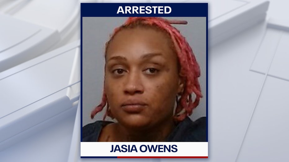 Jasia Owens mugshot courtesy of the Polk County Sheriff's Office.