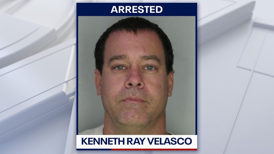 Kenneth Ray Velasco mugshot courtesy of the Hillsborough County Sheriff's Office.