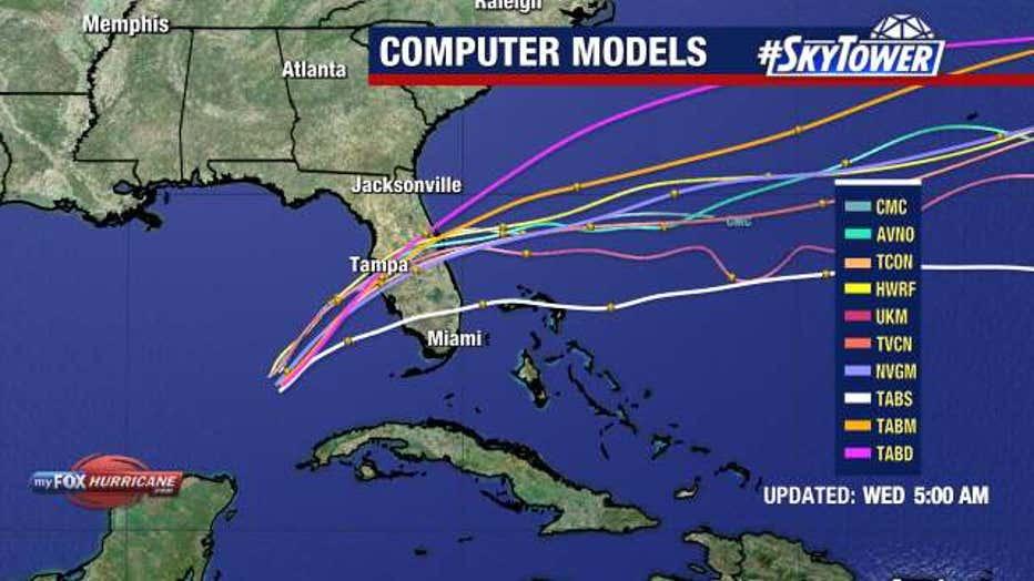 Hurricane Milton is expected to make landfall on Florida's Gulf Coast late Wednesday or early Thursday.