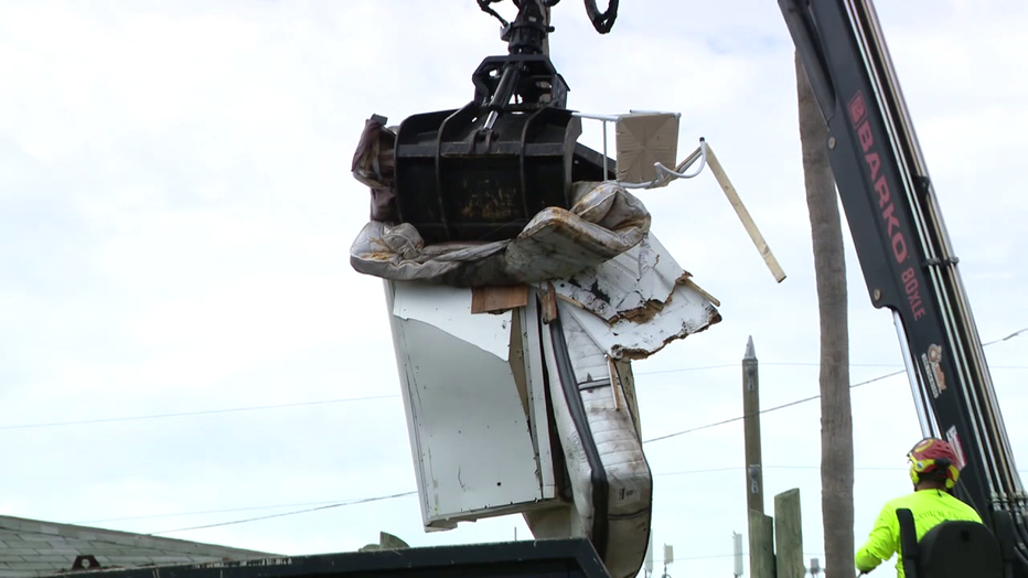 Crews removed as much storm debris as they could between hurricanes Helene and Milton, but the impact of Milton has led to an even greater challenge in the months ahead.