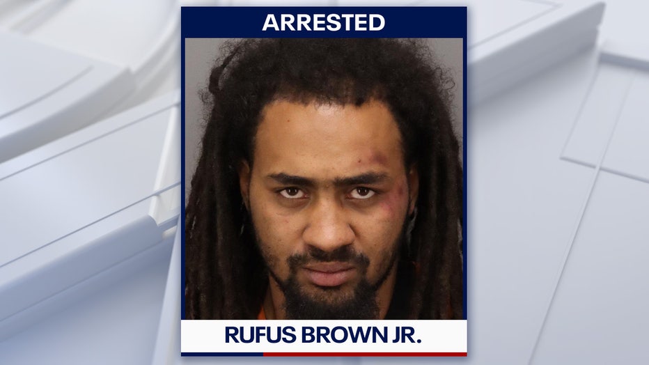 Rufus Brown Jr. mugshot courtesy of the Pinellas County Sheriff's Office.