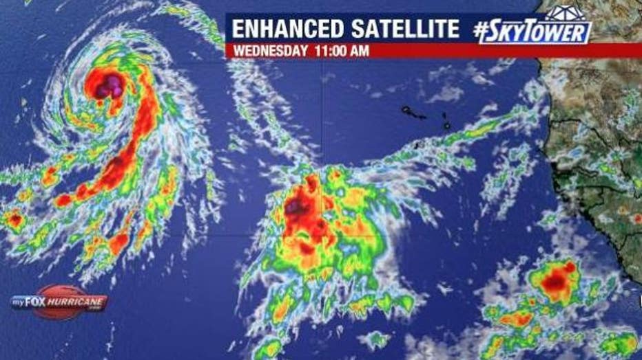 Tropical Depression 13 formed on Wednesday morning.