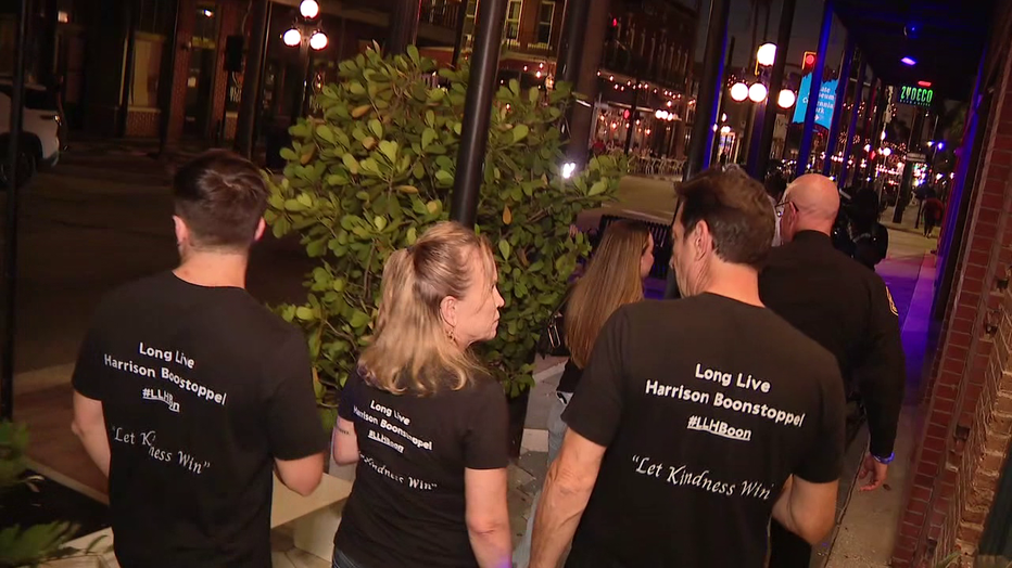 One year after two people were killed and 16 more were hurt in a mass shooting in Ybor City, families and survivors gathered to honor the victims and demonstrate the community's resilience.