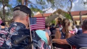 Hundreds gather for Bay Pines VA's annual Veterans Day commemoration