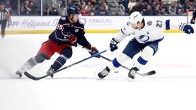 Zach Werenski’s goal in OT and 5-point game helps Blue Jackets to 7-6 win over Lightning