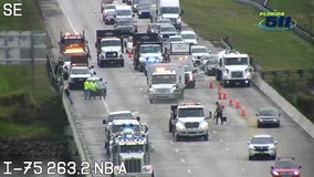 I-75 north reopens after crash causes slowdowns past I-4 interchange