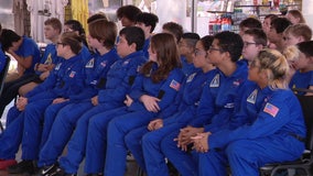 More than 30 Stewart Middle Magnet students inducted into the Aerospace Academy Honors Society