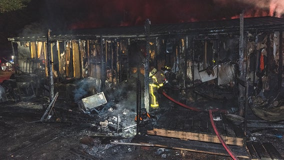 1 dead after fire breaks out at Polk City home, PCFR says