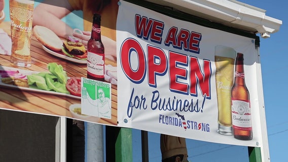 Holmes Beach restaurant back open after flooding damage from Hurricane Helene