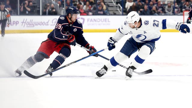 Zach Werenski’s goal in OT and 5-point game helps Blue Jackets to 7-6 win over Lightning