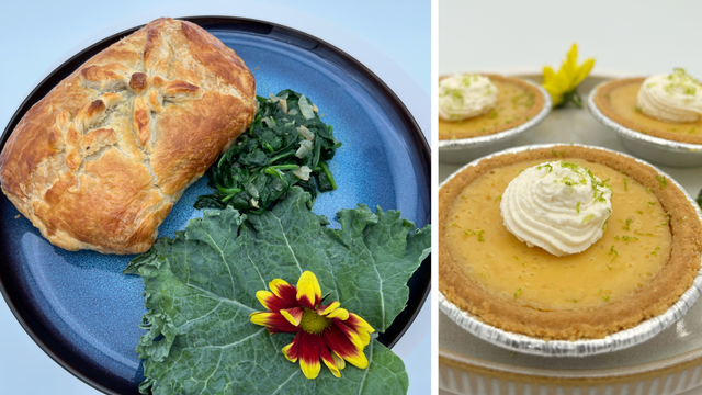Recipes: Salmon Wellington & Key Lime Tarts