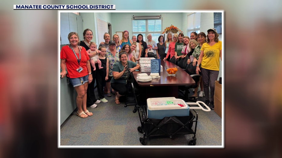 Staff at Anna Maria Elementary School have prepared for students to return to campus for the first time since Hurricane Helene. (Courtesy: Manatee County School District)