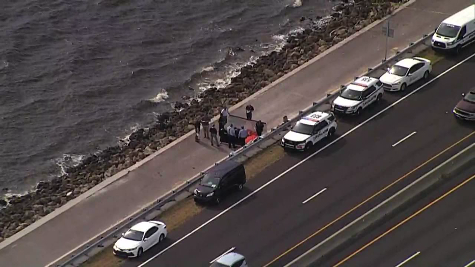 The Tampa Police Department says a body was found off the Courtney Campbell Causeway on Tuesday morning, two days after a different body was recovered from the waters off the south side of the bridge.