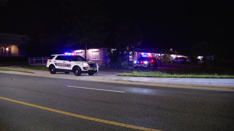 One person is recovering from injuries and another is in custody after a shooting at a motel on Wednesday night, according to the Hernando County Sheriff's Office.