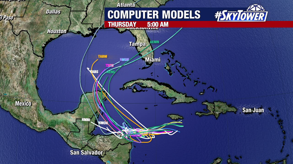 Invest 99L expected to Sara, could potentially impact Florida FOX 13 Tampa Bay