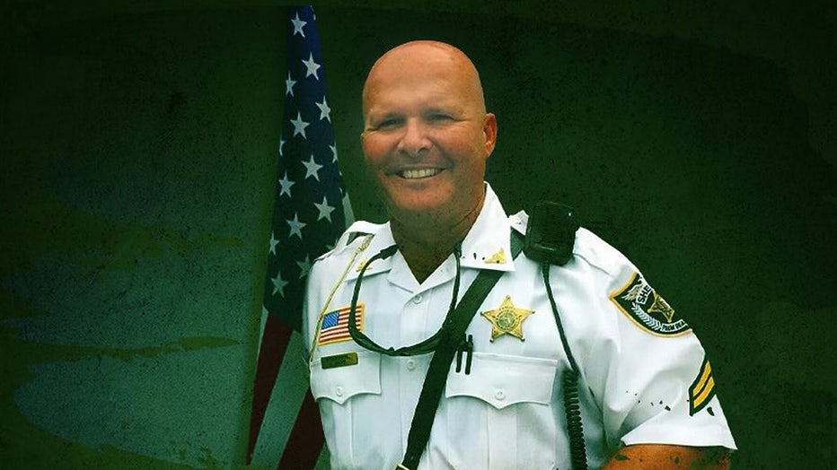 Luis Paez was one of three deputies killed in a 'horrific accident' in Palm Beach County last week. Image is courtesy of the Palm Beach County Sheriff's Office.