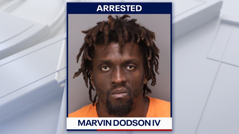 Mugshot of Marvin Dodson IV courtesy of the Pinellas County Jail.