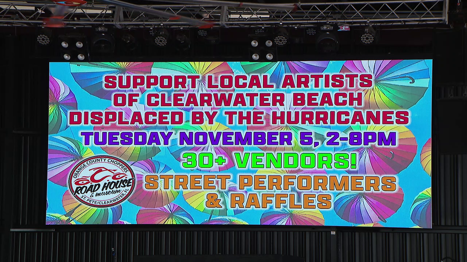 For the first time in more than a month, a group of Pier 60 vendors will be selling together at a special event at OCC Road House & Museum on Tuesday.