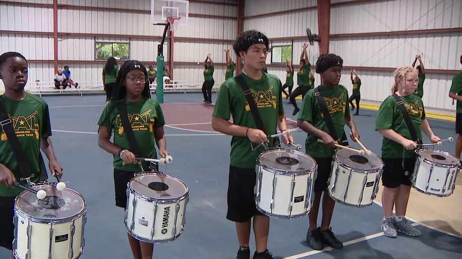 The Pinellas County Sheriff’s Office Police Athletic League’s (PAL) drumline is open to anyone ages 11-17.