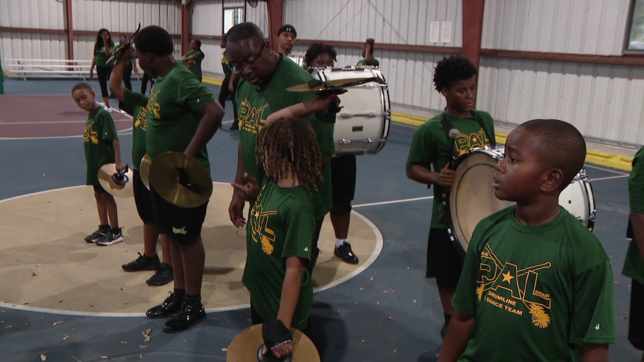 The Pinellas County Sheriff’s Office Police Athletic League’s (PAL) drumline is open to anyone ages 11-17.