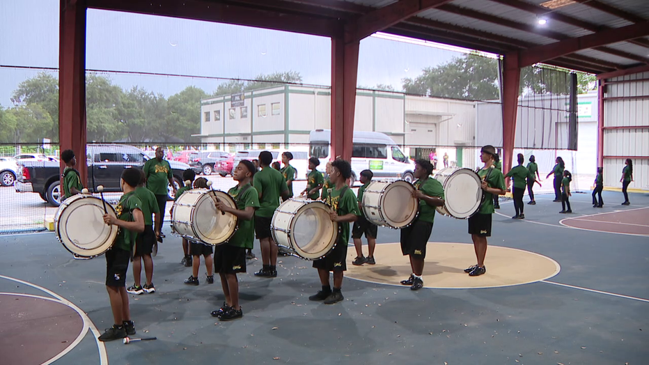 The Pinellas County Sheriff’s Office Police Athletic League’s (PAL) drumline is open to anyone ages 11-17.