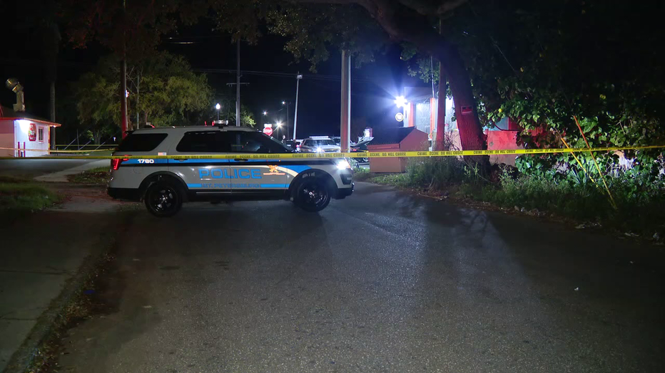 A man died after being found shot on the side of Jefferson Circle North early Friday, according to the St. Petersburg Police Department.