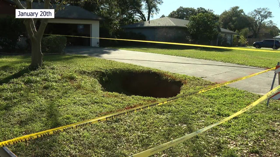 File: Highlands City sinkhole from January 2024.