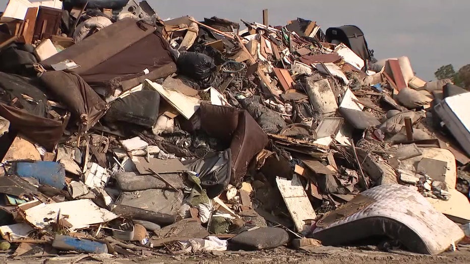 File: Pile of hurricane debris