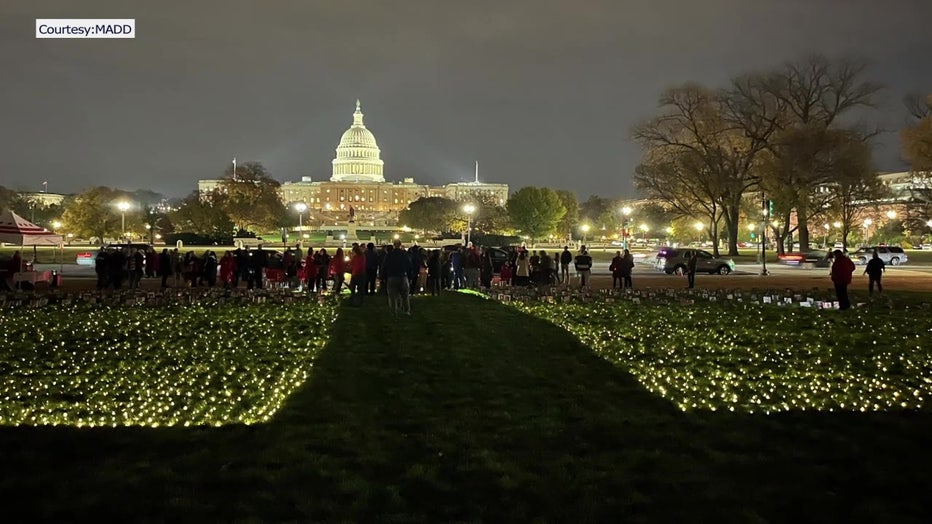 Victims of drunk driving being honored in at National Mall in Washington D.C.