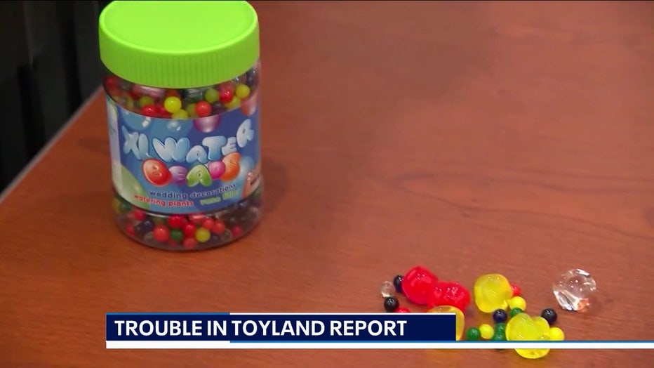 Officials warn of dangers with water beads this holiday season. 