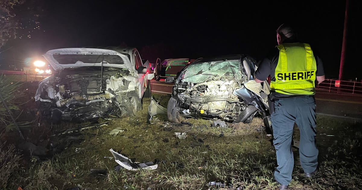 Woman killed, man hurt in head-on crash: PCSO | FOX 13 Tampa Bay