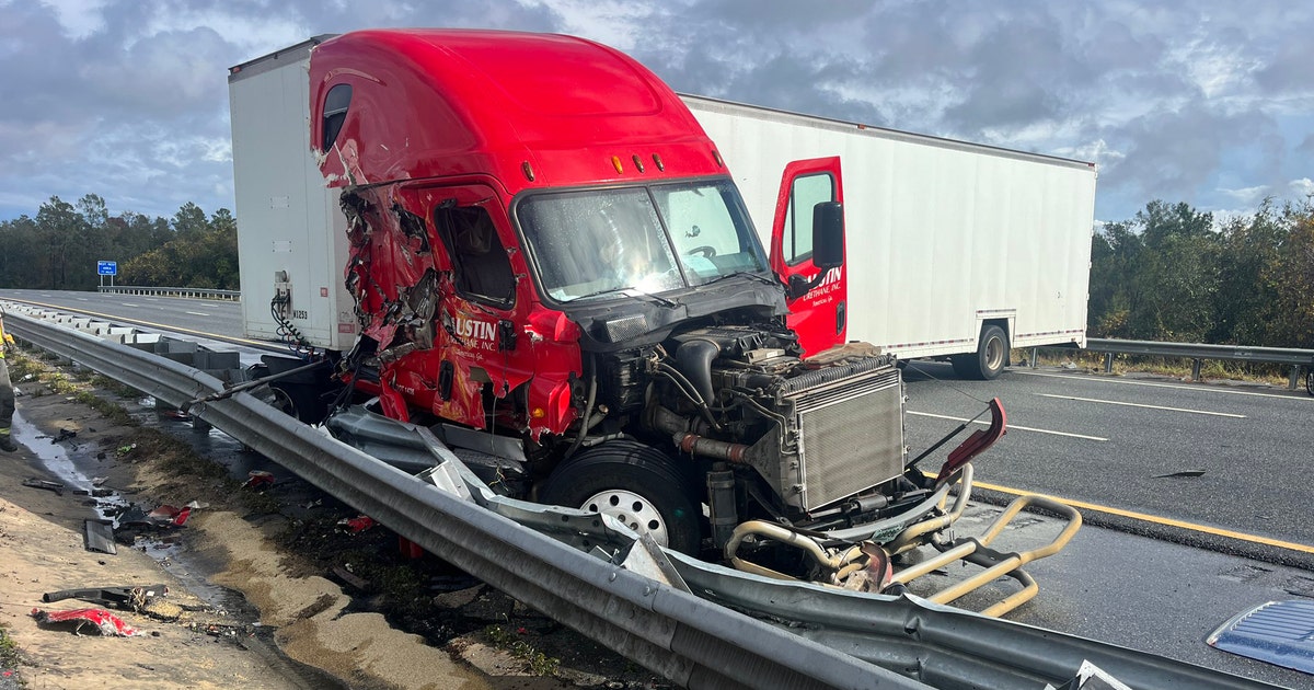 I-75 in Hernando County reopens following semi-truck crash | FOX 13 ...