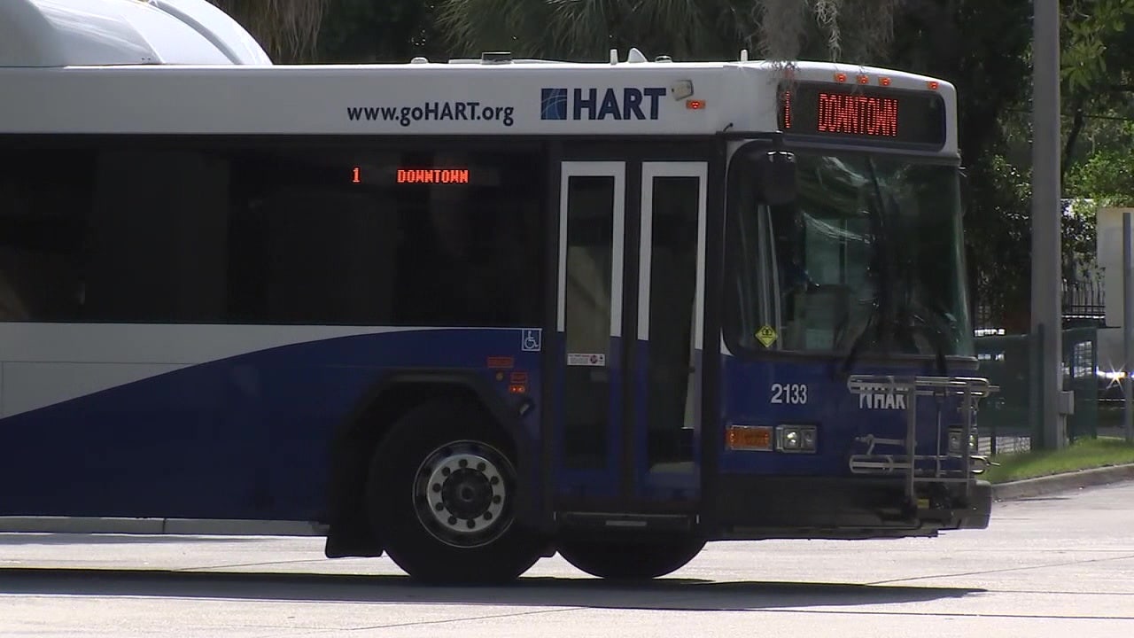 Tampa approves .6M to offer free bus rides for a year on popular HART route