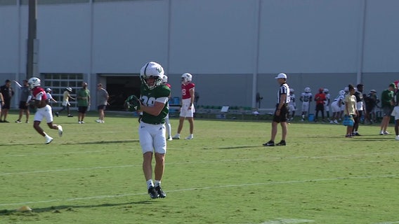 USF receiver Sean Atkins hopeful college football continues to embrace walk-on players